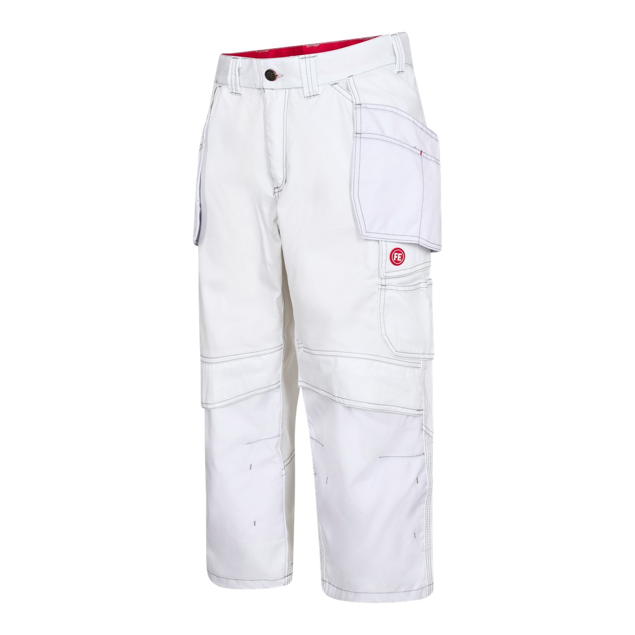 ENGEL Combat 3/4 Hose mit Holstertaschen in Weiss, Größe 54