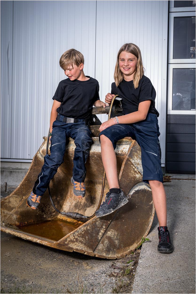 Kinder-Bundhose Flex Line Marine/Schwarz FLXKH, Gr. 158/64 von Leibwächter