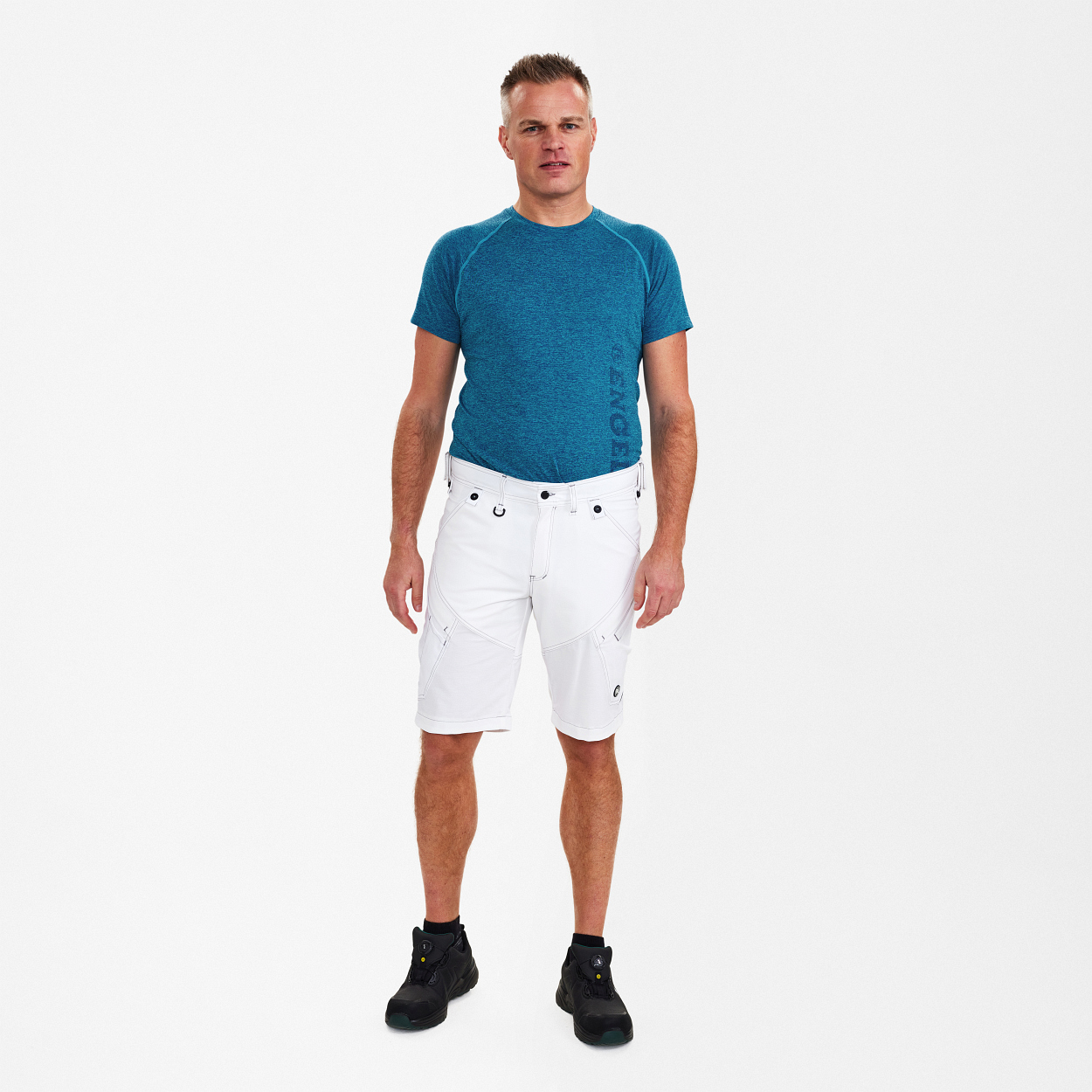 ENGEL X-treme Handwerkershorts mit 4-Wege-Stretch in Weiss, Größe 54