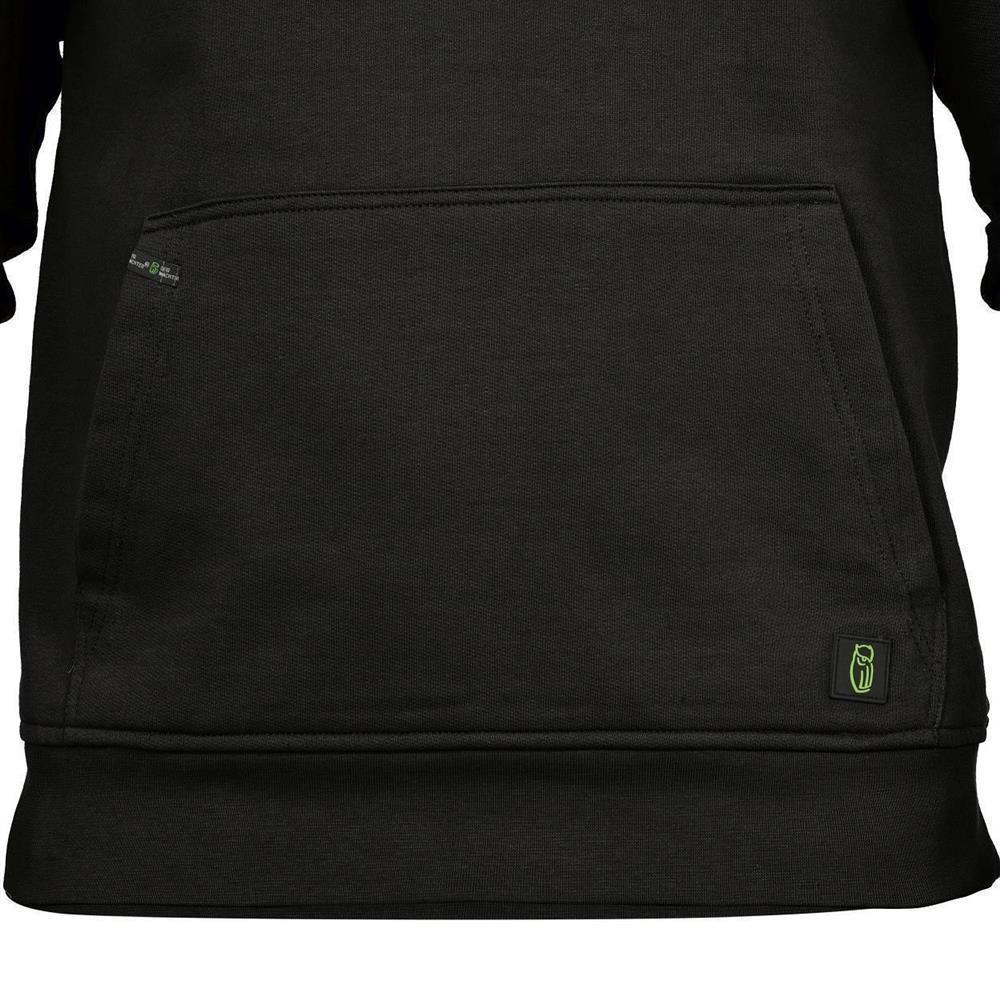 Hoodie "Toni" Flex Line Schwarz FLEXQ, Gr. 2XL von Leibwächter