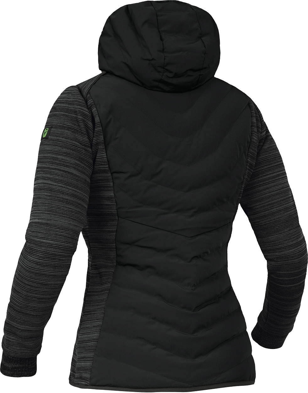 Damen-Hybridjacke CADHYJ05 Casual Line in Schwarz, Gr. 52 von Leibwächter
