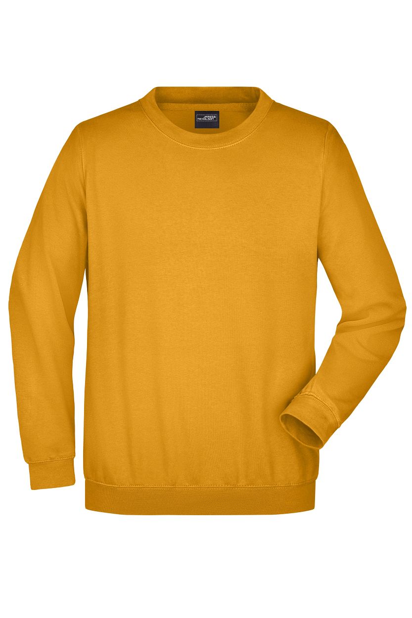 Round-Sweat Heavy "JN040" in Gold-Yellow, Größe 5XL - Daiber
