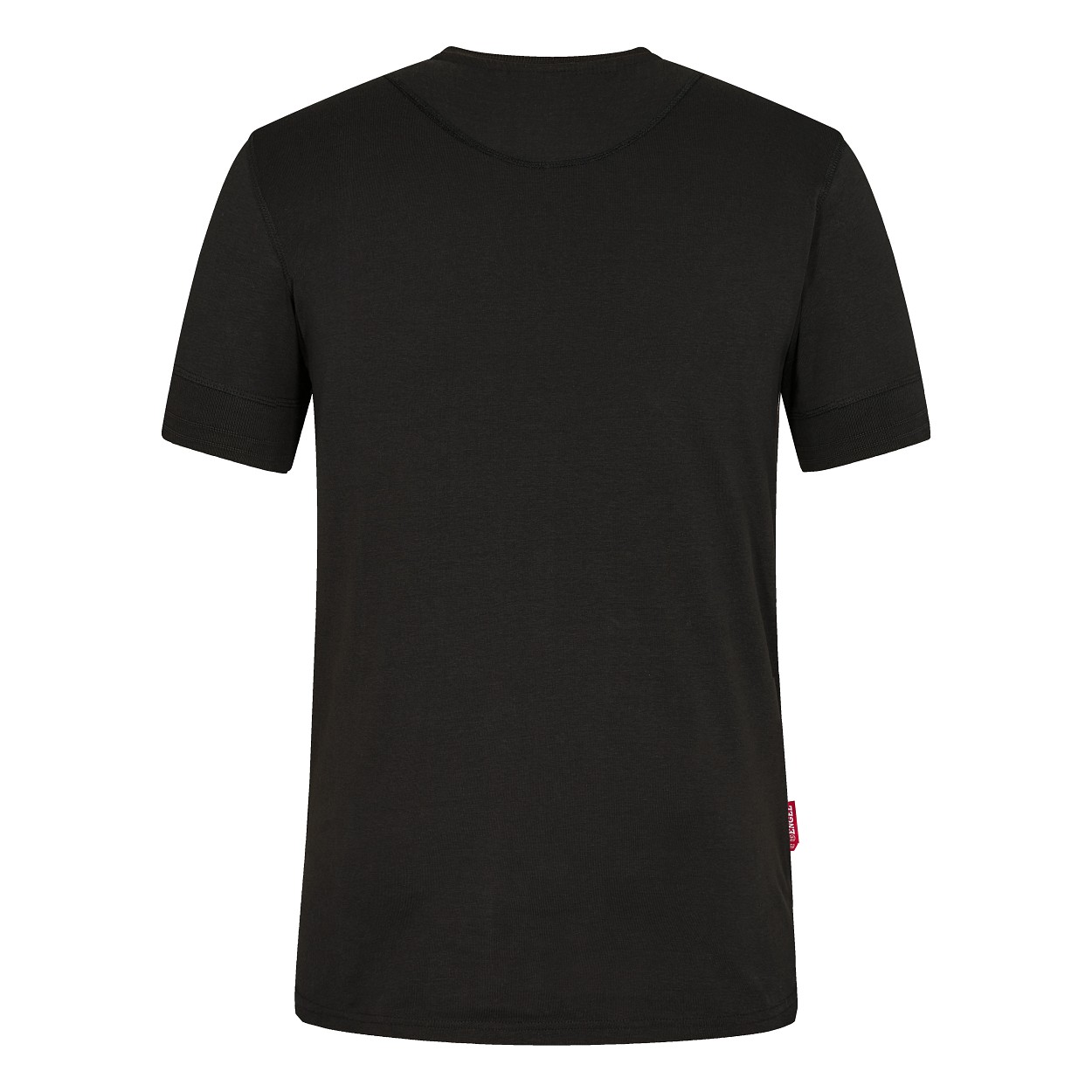 ENGEL Extend Grandad T-Shirt in Schwarz, Größe 2XL