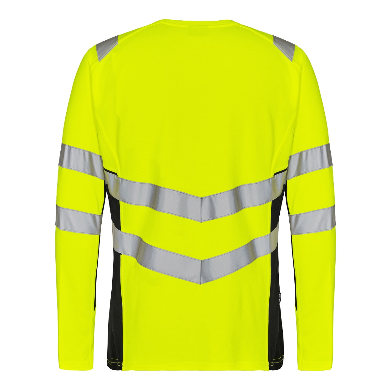 ENGEL Safety Langarm-Shirt in Gelb/Schwarz, Größe XS