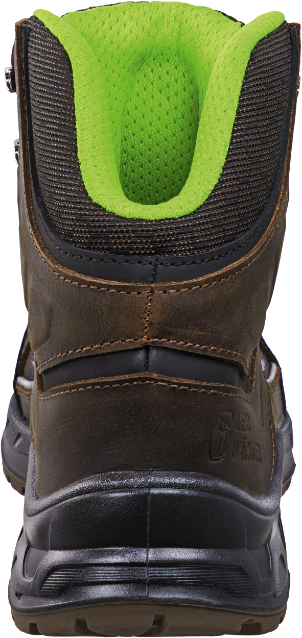 Stiefel niedrig L6315 Bremen in Schwarz/Braun, Gr. 47 von Leibwächter