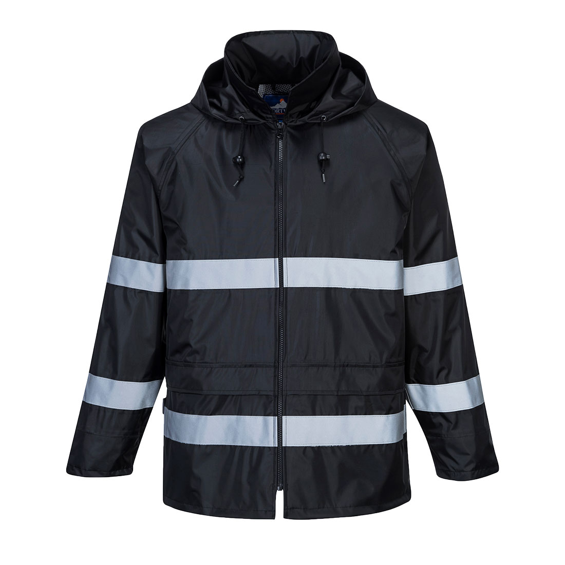 Klassische IONA™ Regenjacke F440 in Schwarz, Größe M von Portwest