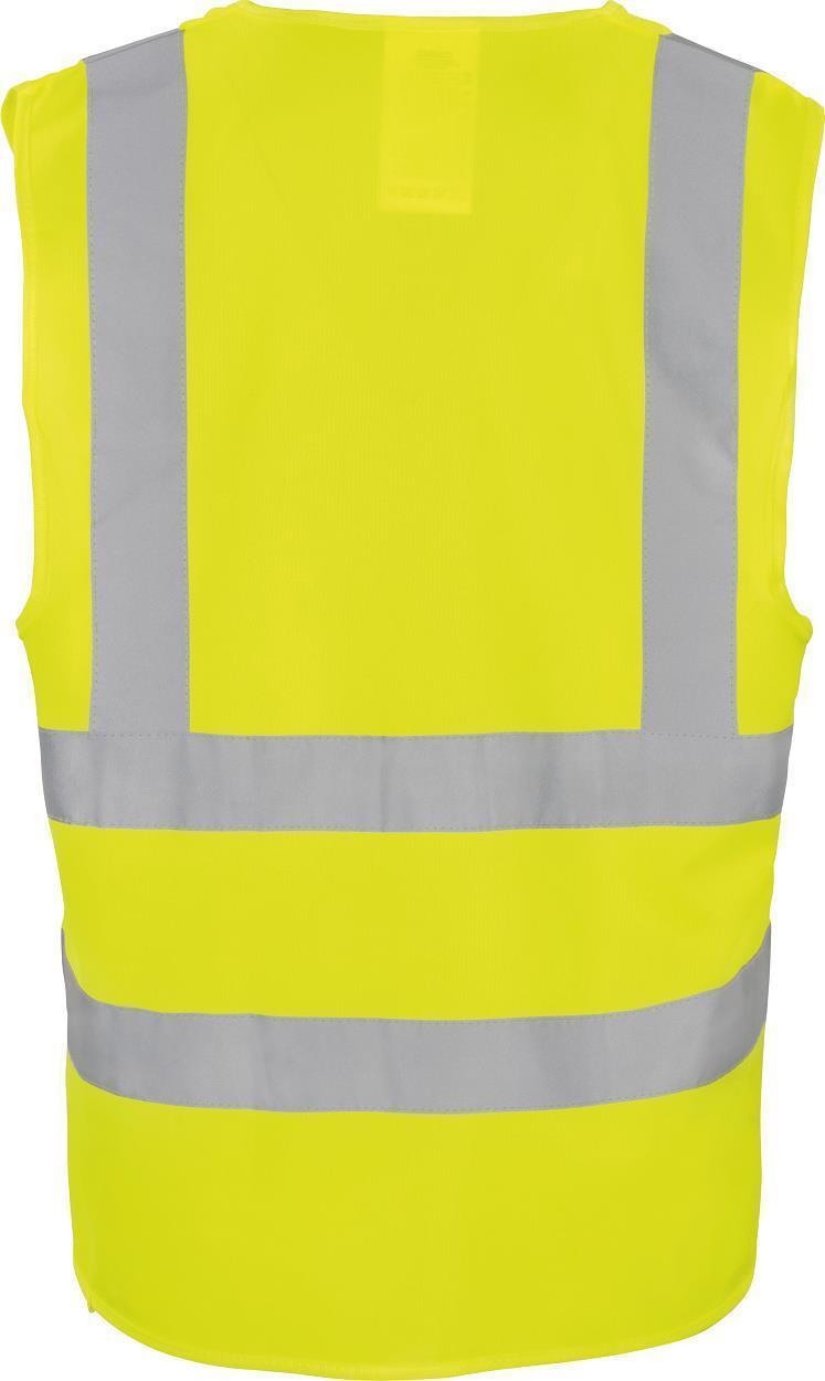 Warnschutzweste leuchtgelb in Gr. XXL von Vizwell