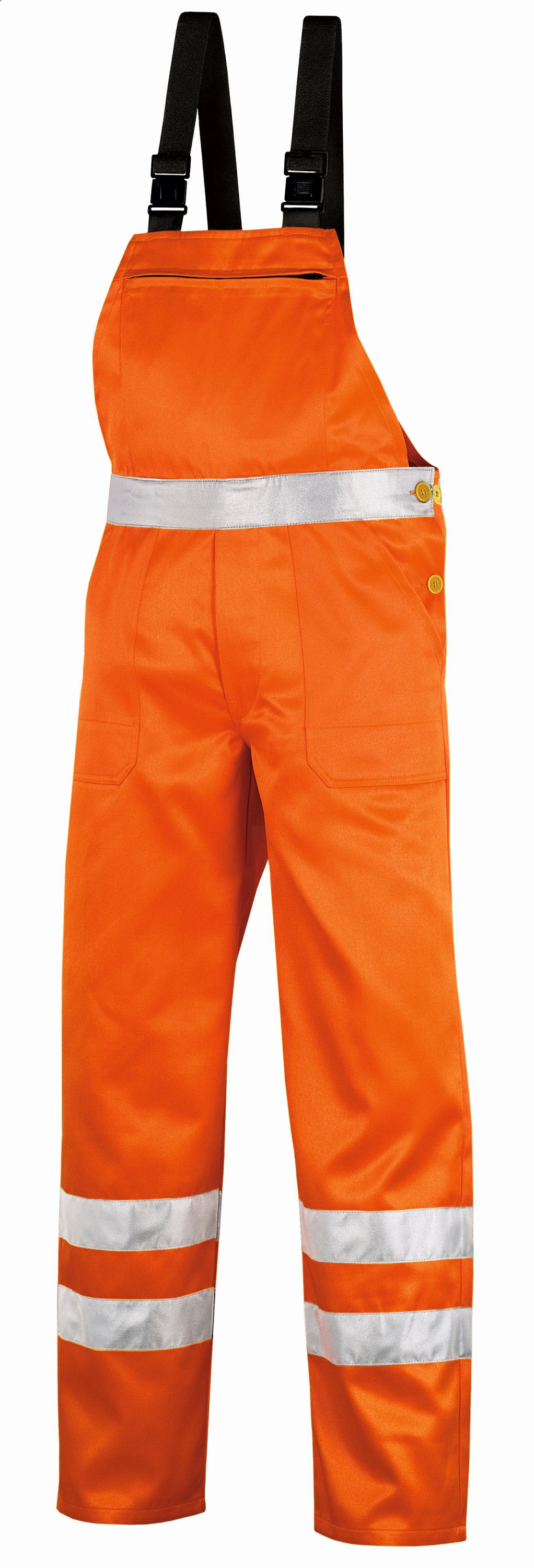 teXXor® Warnschutz-Latzhose HAMILTON in Orange, Größe 60