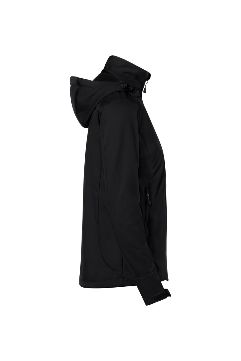 HAKRO Damen-Softshelljacke Alberta in Schwarz "SAMSUNG", Gr. 6XL