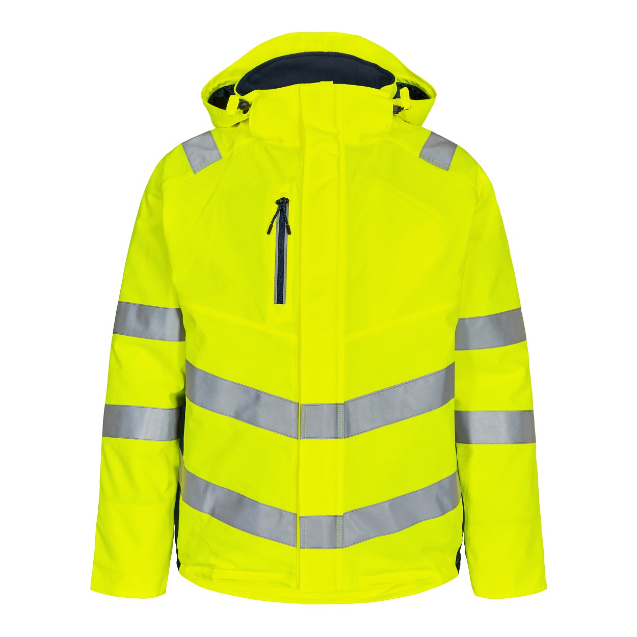 ENGEL Safety Winterjacke in Gelb/Blue Ink, Größe XS
