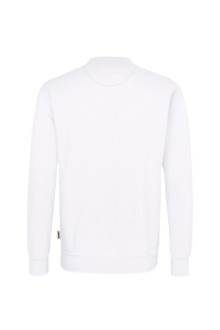 HAKRO 475 Sweatshirt MIKRALINAR® in Weiß, Größe 6XL