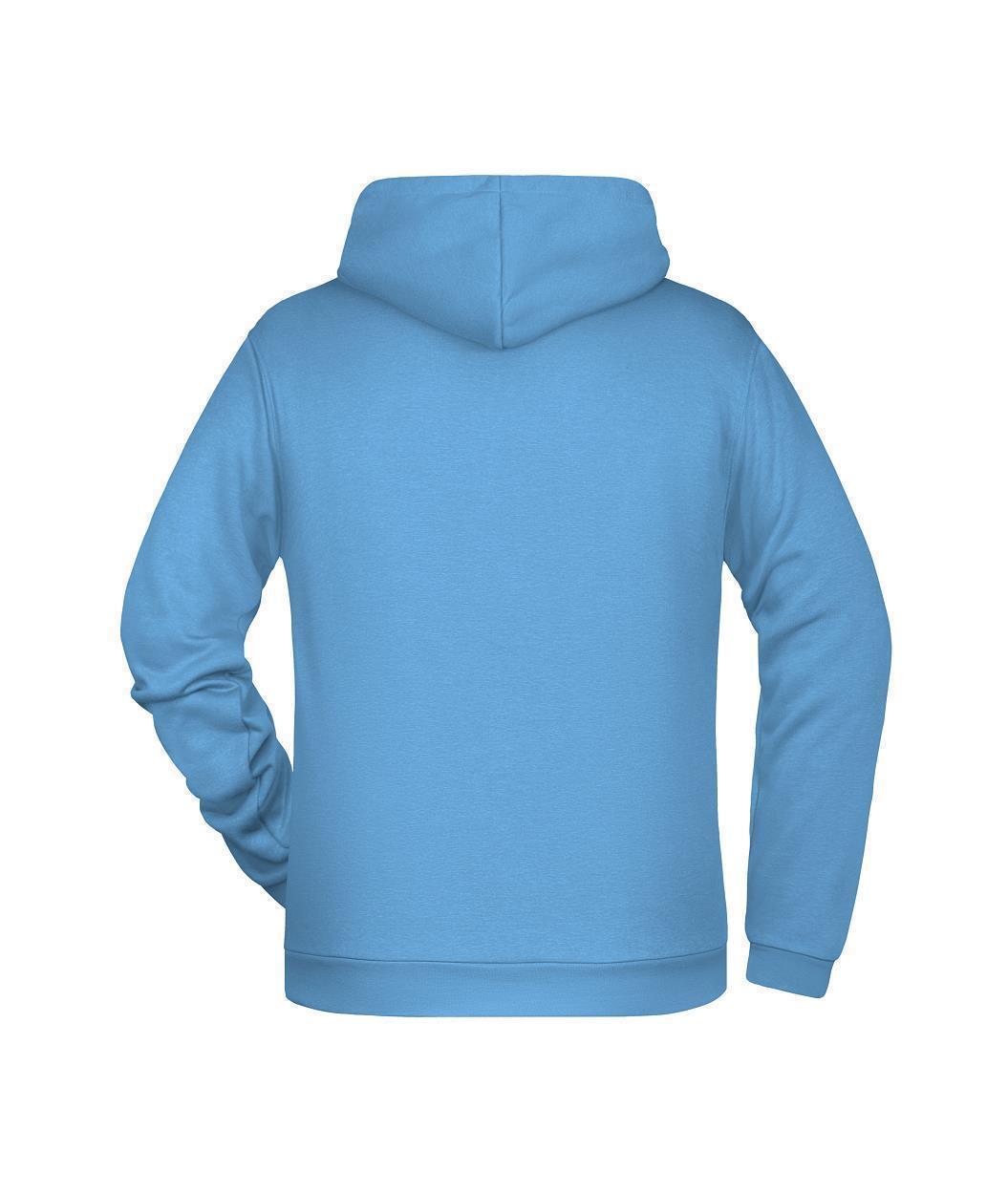 Men's Promo Hoody "JN796" in Sky-Blue, Größe 5XL - Daiber