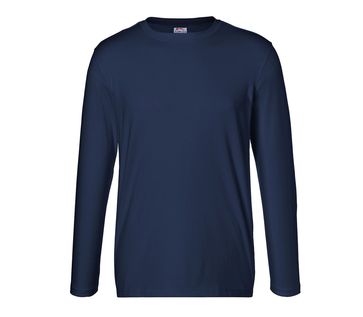 KÜBLER SHIRTS Longsleeve in Dunkelblau, Größe 4XL