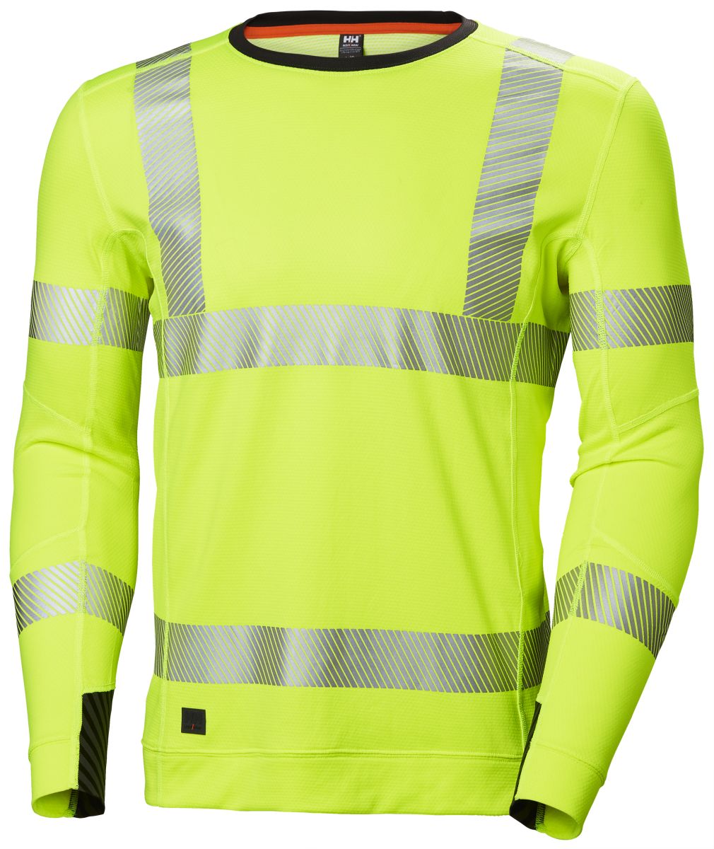 Hi-Vis Funktionsshirt mit Rundhalsausschnitt HH LIFA Active