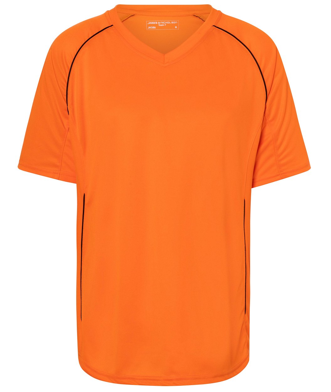 Team Shirt "JN386" in Orange/Black, Größe 2XL - Daiber