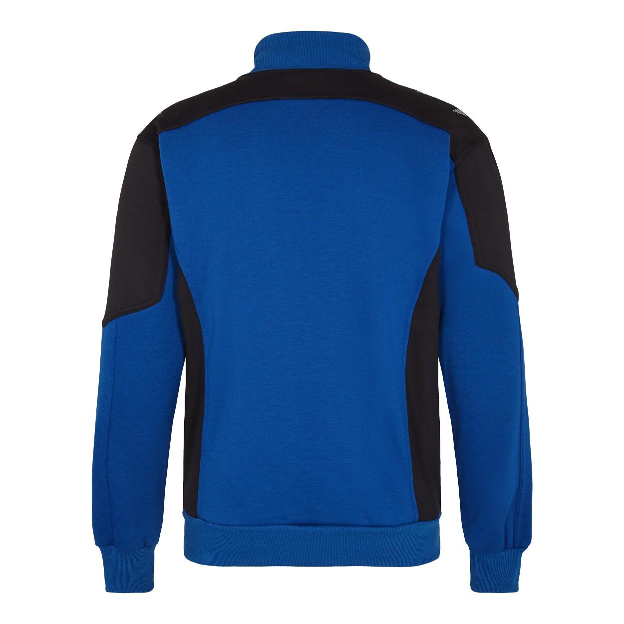 ENGEL Galaxy Sweatcardigan mit Kragen in Surfer Blue/Schwarz, Größe XS