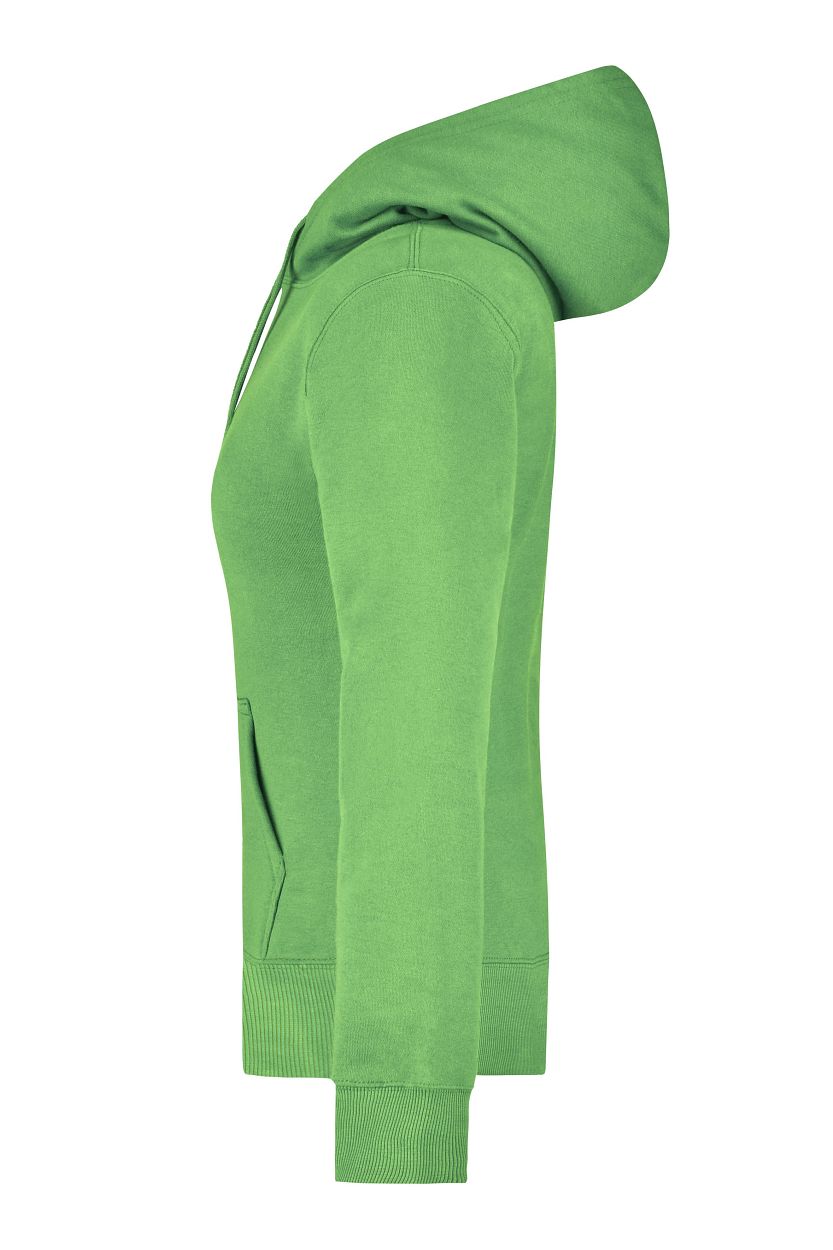 Ladies' Hooded Sweat "JN051" in Lime-Green, Größe 2XL - Daiber