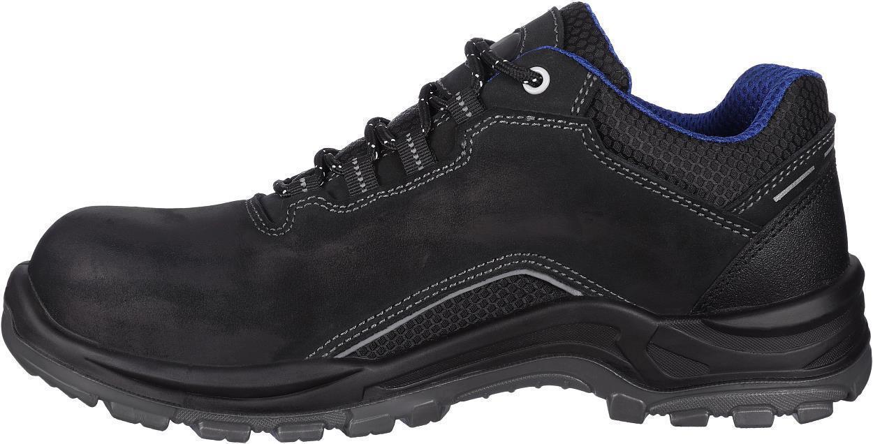 Halbschuh L3141 Linz in Schwarz, Gr. 47 von Leibwächter