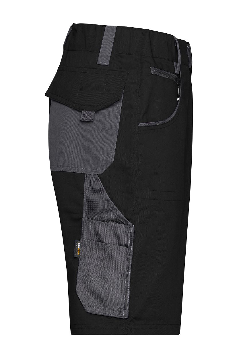 Workwear Bermudas - STRONG - "JN835" in Black/Carbon, Größe 62 - Daiber
