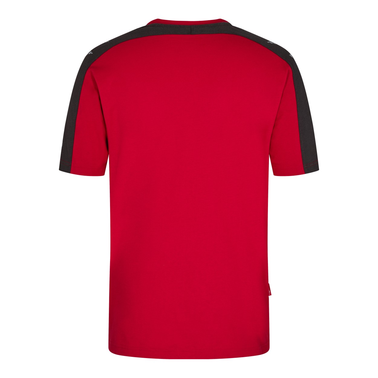 ENGEL Galaxy T-Shirt in Tomato Red/Anthrazit Grau, Größe XS