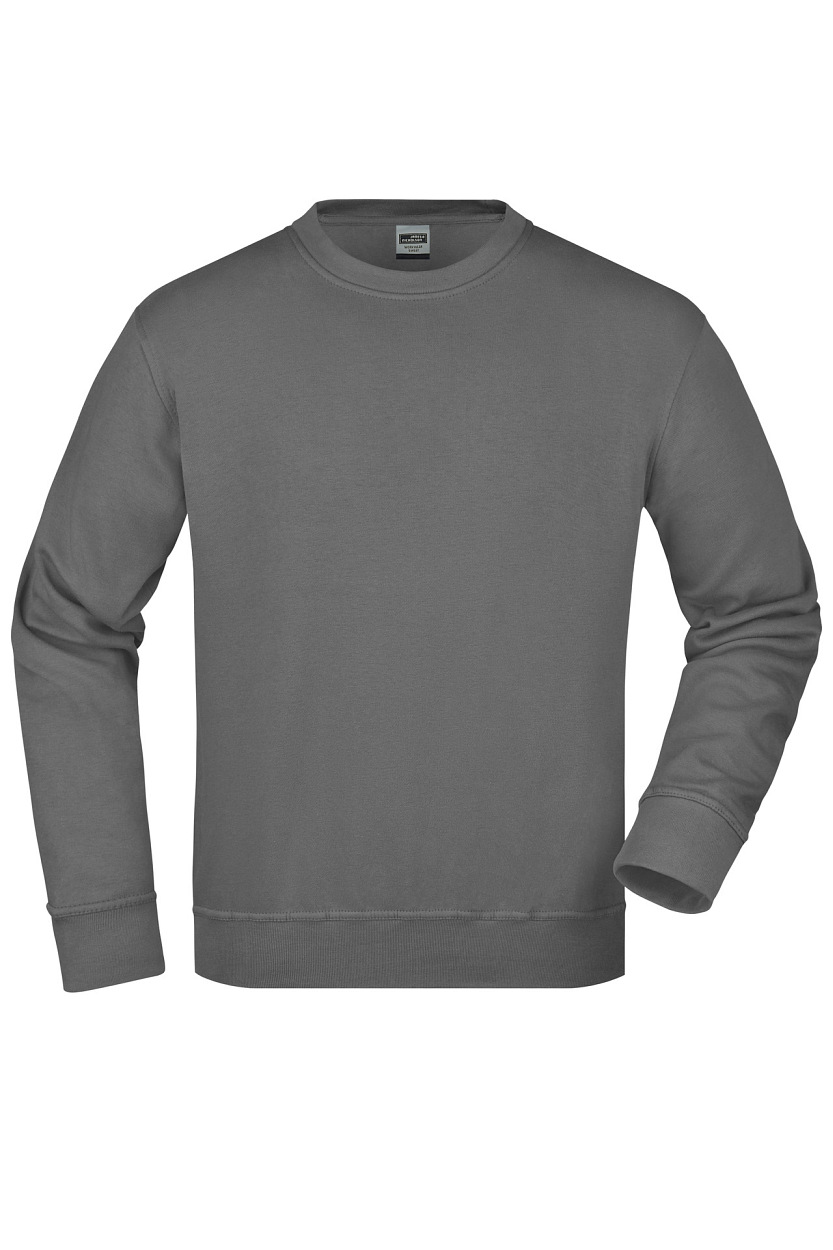 Workwear Sweatshirt "JN840" in Carbon, Größe 6XL - Daiber