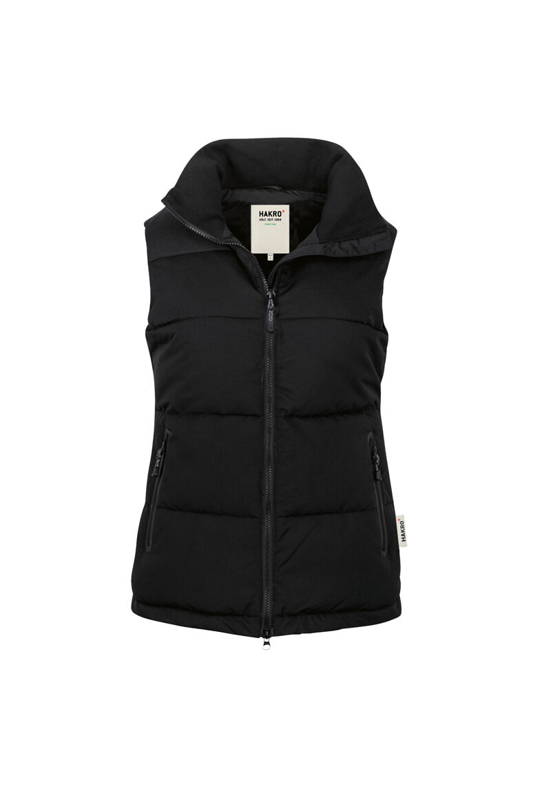 HAKRO 242 Damen Bodywarmer in schwarz, Größe 6XL
