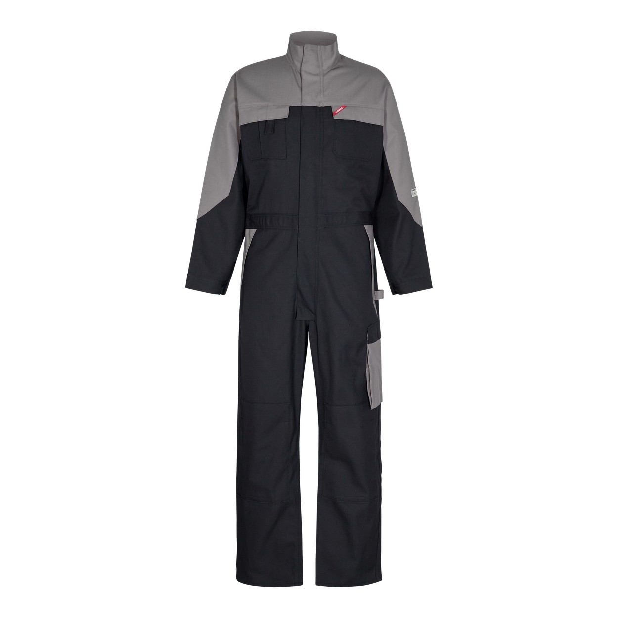 ENGEL Safety+ Multinorm Overall in Schwarz/Grau, Größe 2XL