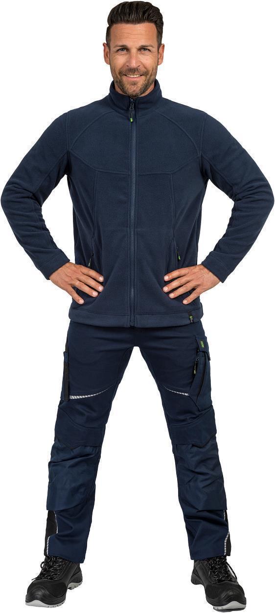 Polar-Fleecejacke Unisex CAFLJ, Gr. 2XL von Leibwächter