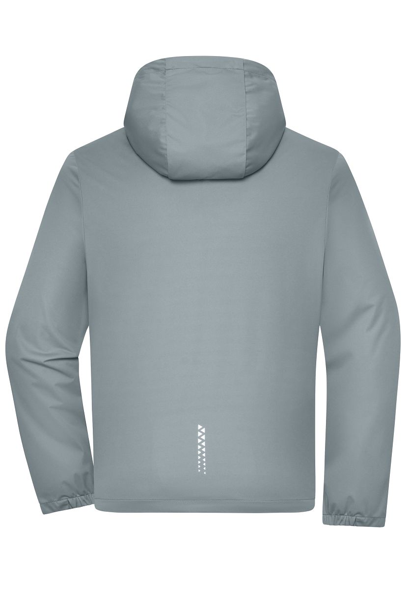 Men's Sports Softshell Jacket GRS "JN1394" in Space-Grey, Größe 3XL - Daiber