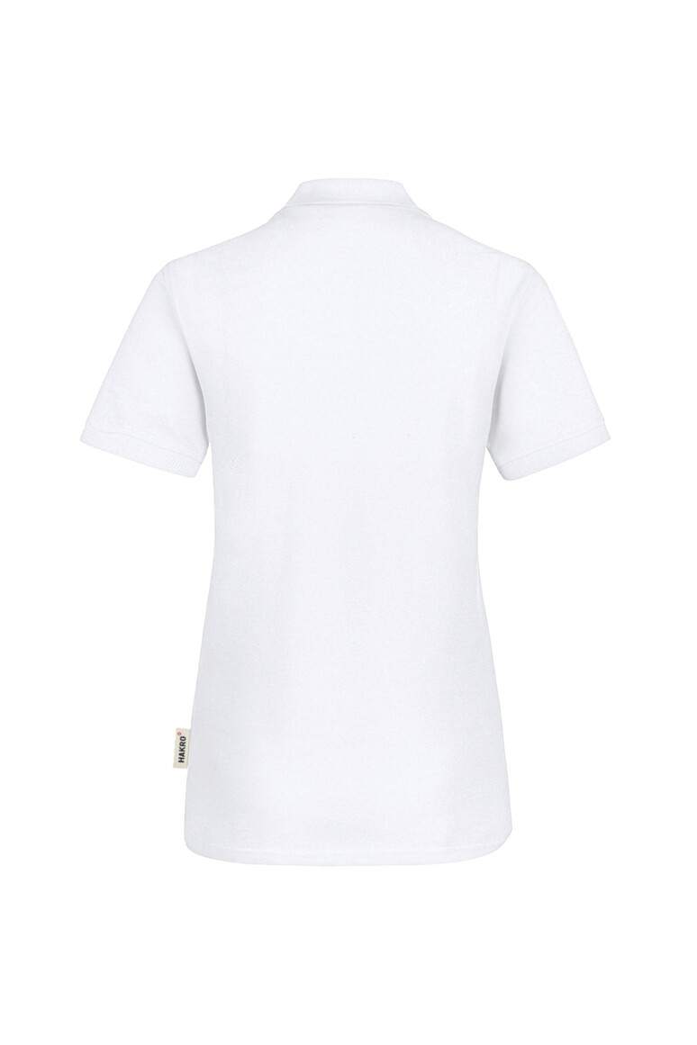 HAKRO 110 Damen Poloshirt Classic in Weiß, Größe 3XL