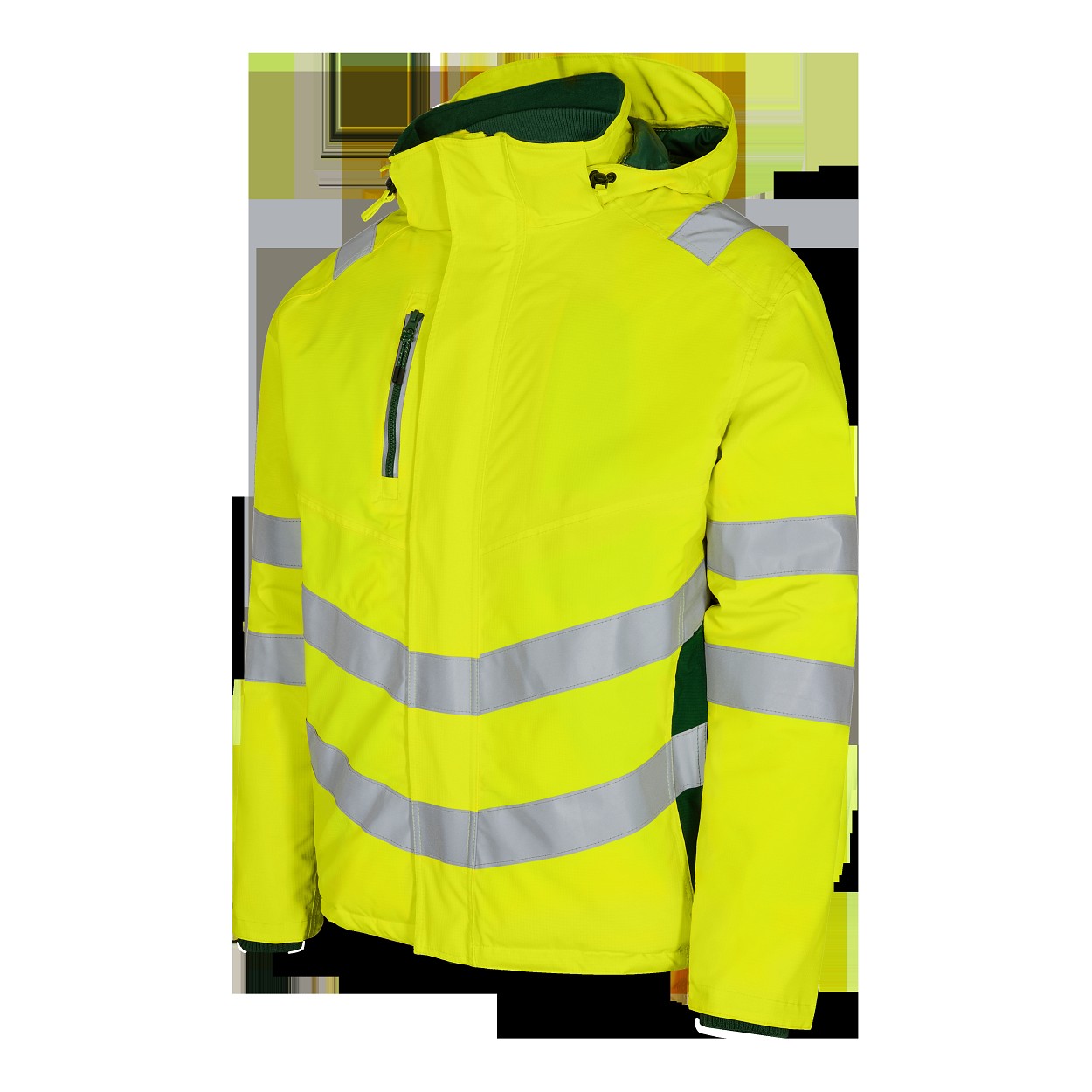 ENGEL Safety Winterjacke in Gelb/Grün, Größe XS