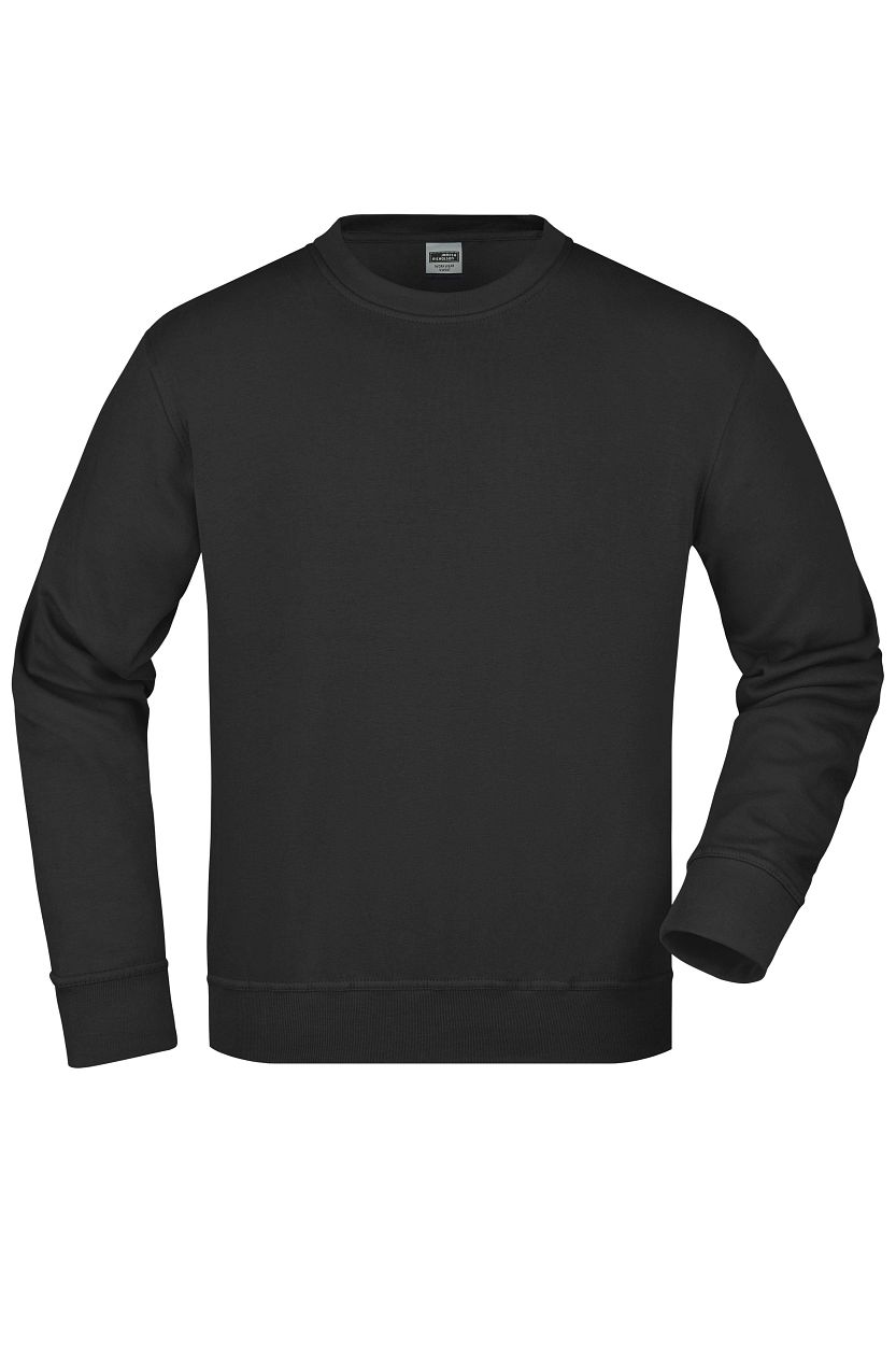 Workwear Sweatshirt "JN840" in Black, Größe 6XL - Daiber
