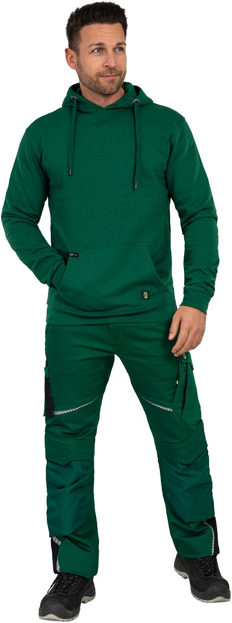 Hoodie "Kim" Classic Line Grün LWQ, Gr. 2XL von Leibwächter