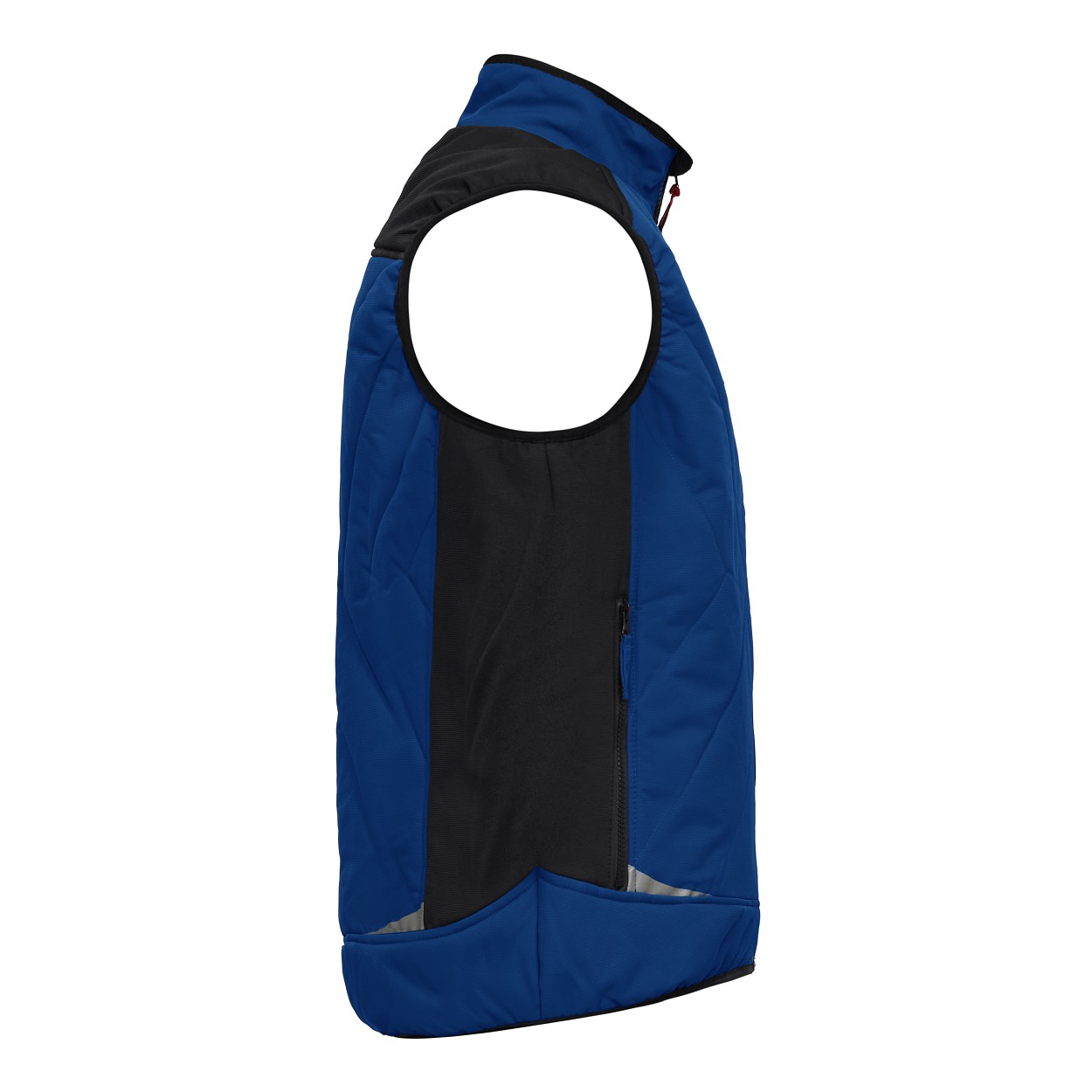 ENGEL Galaxy Stepp-Winterweste in Surfer Blue/Schwarz, Größe XS