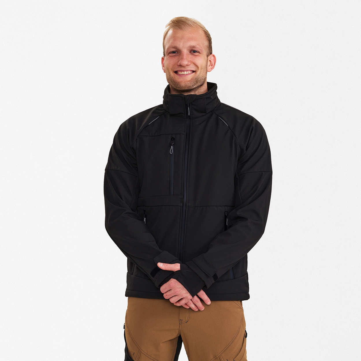 ENGEL X-treme Softshelljacke in Schwarz, Größe XS