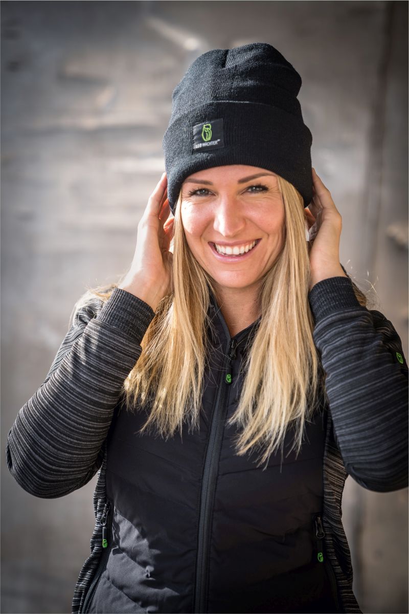 Beanie in Schwarz LWMZ von Leibwächter