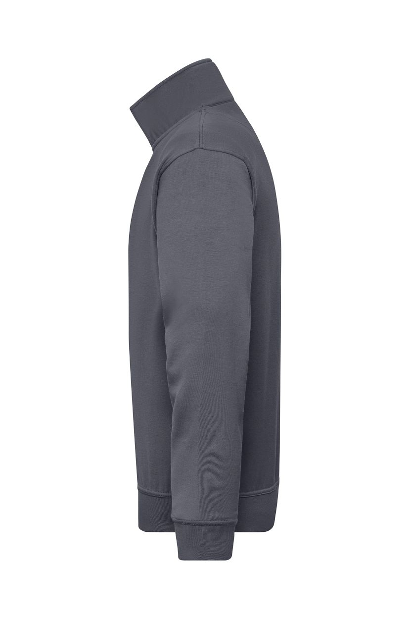 Workwear Half-Zip Sweat "JN831" in Carbon, Größe 6XL - Daiber
