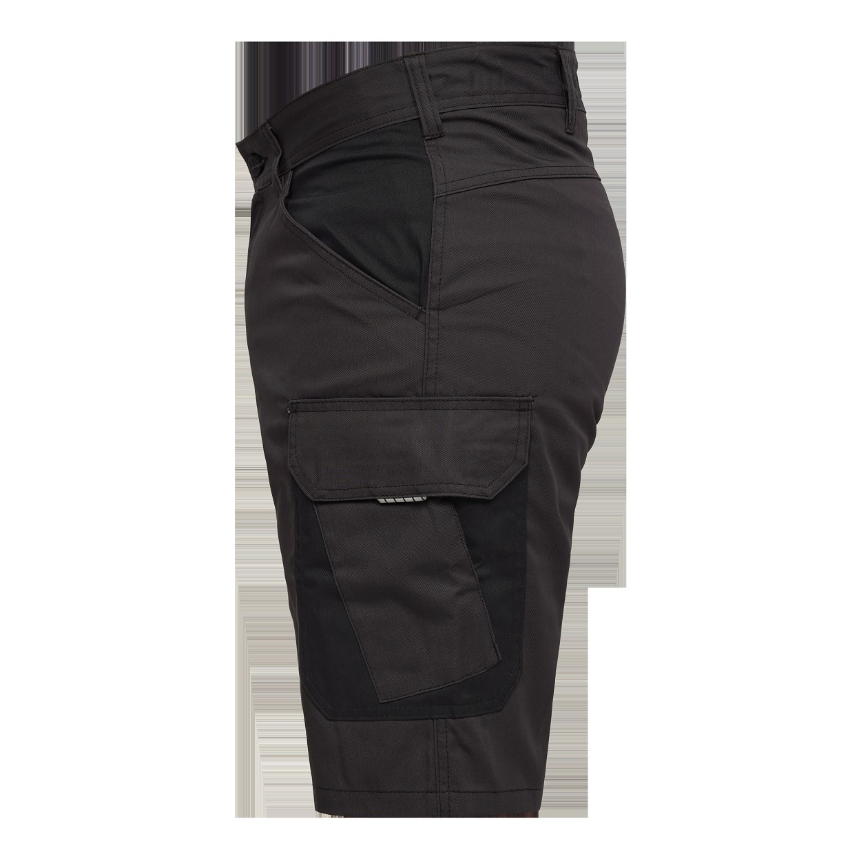 ENGEL Venture Arbeitsshorts in Anthrazitgrau/Schwarz, Größe 54