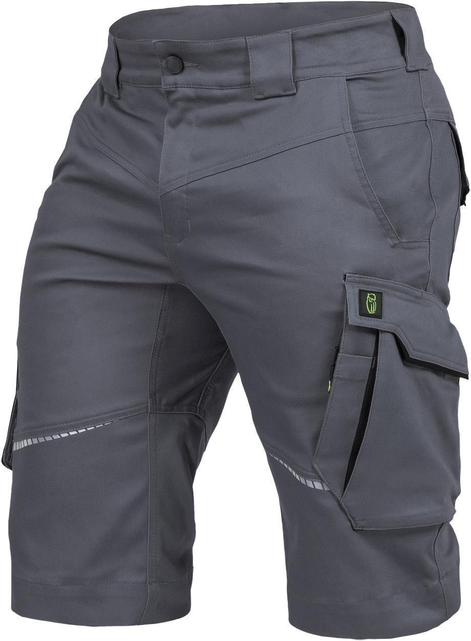 Herren-Shorts Flex Line Grau/Schwarz FLEXK, Gr. 68 von Leibwächter