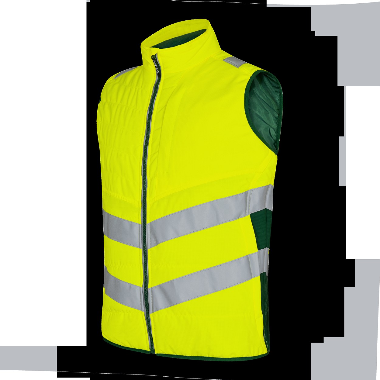 ENGEL Safety Stepp-Innenweste in Gelb/Grün, Größe 4XL