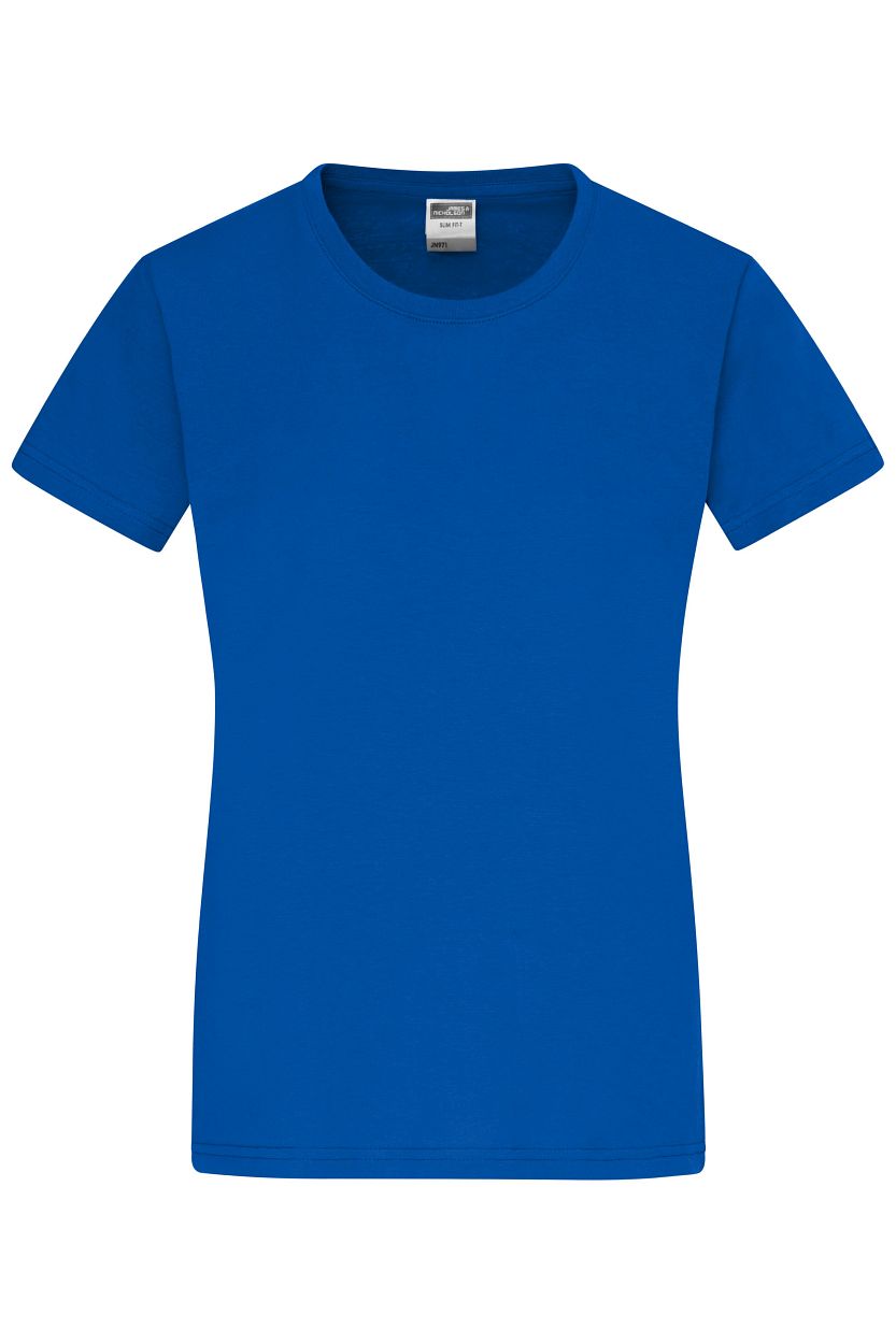 Ladies' Slim Fit-T "JN971" in Royal, Größe 2XL - Daiber