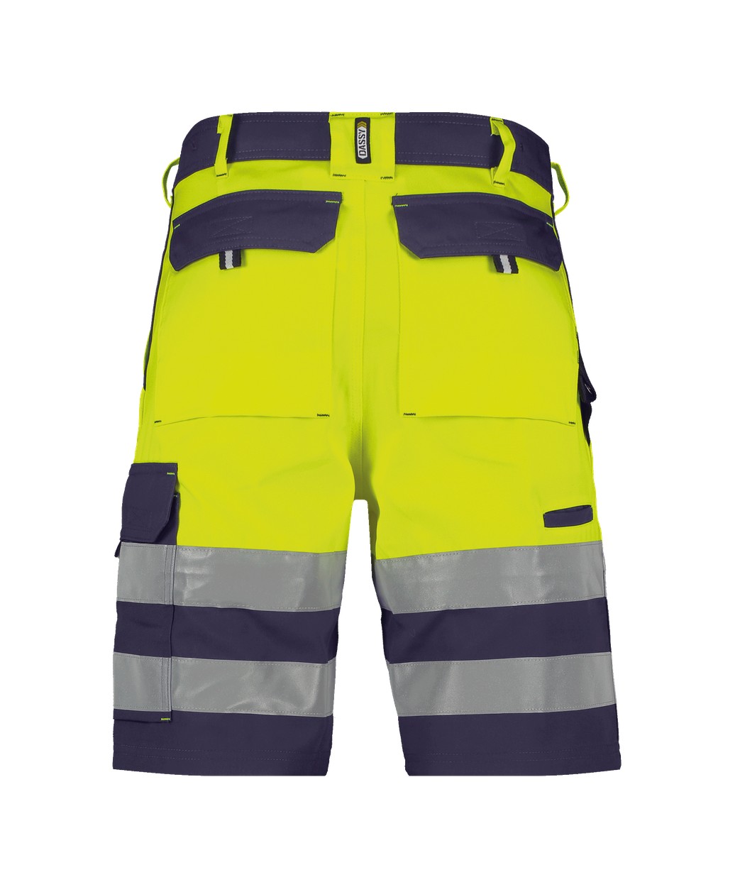 Warnschutz-Shorts "DASSY® Venna" in DUNKELBLAU/NEONGELB, Größe 66 PESCO61