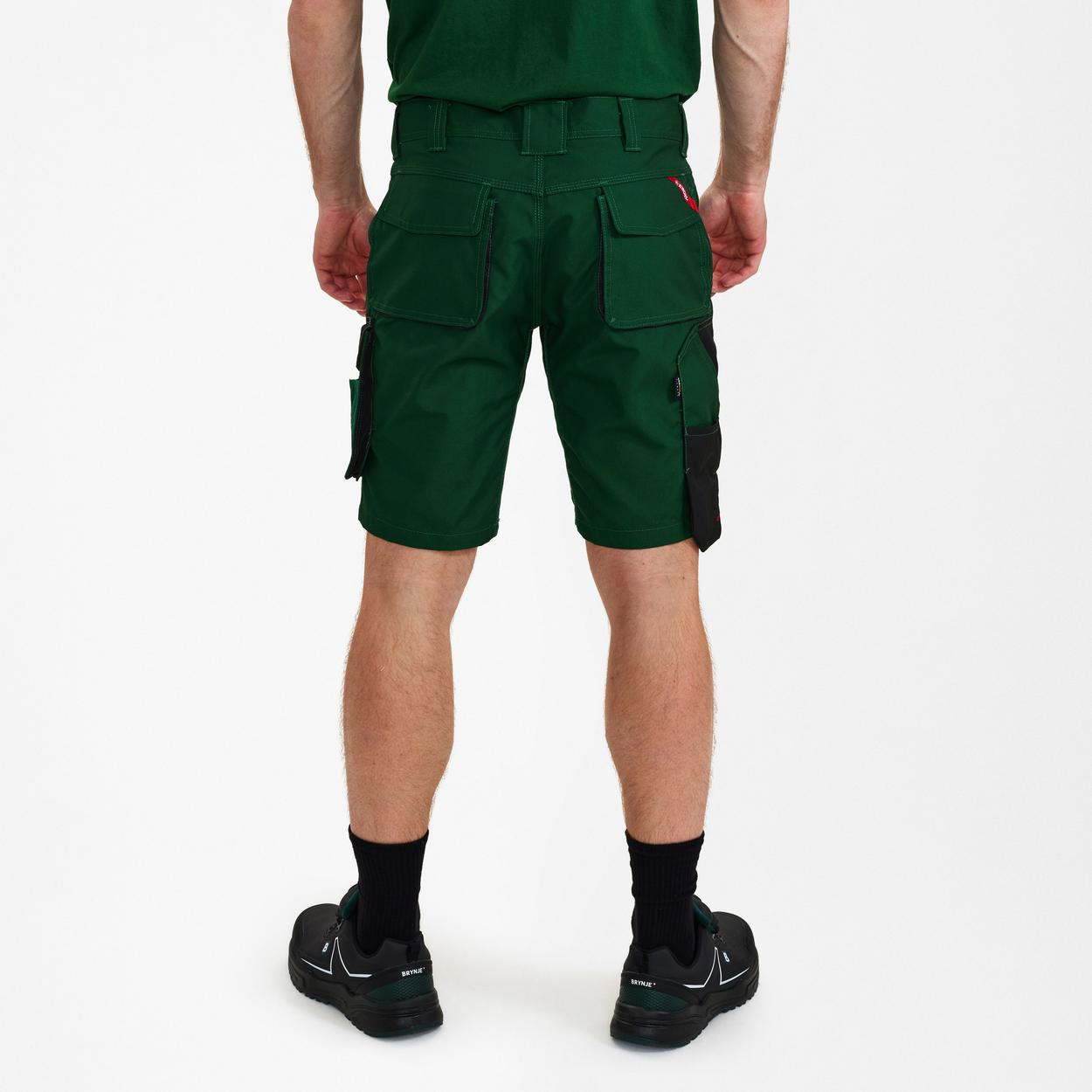 ENGEL Galaxy Arbeitsshorts in Grün/Schwarz, Größe 54