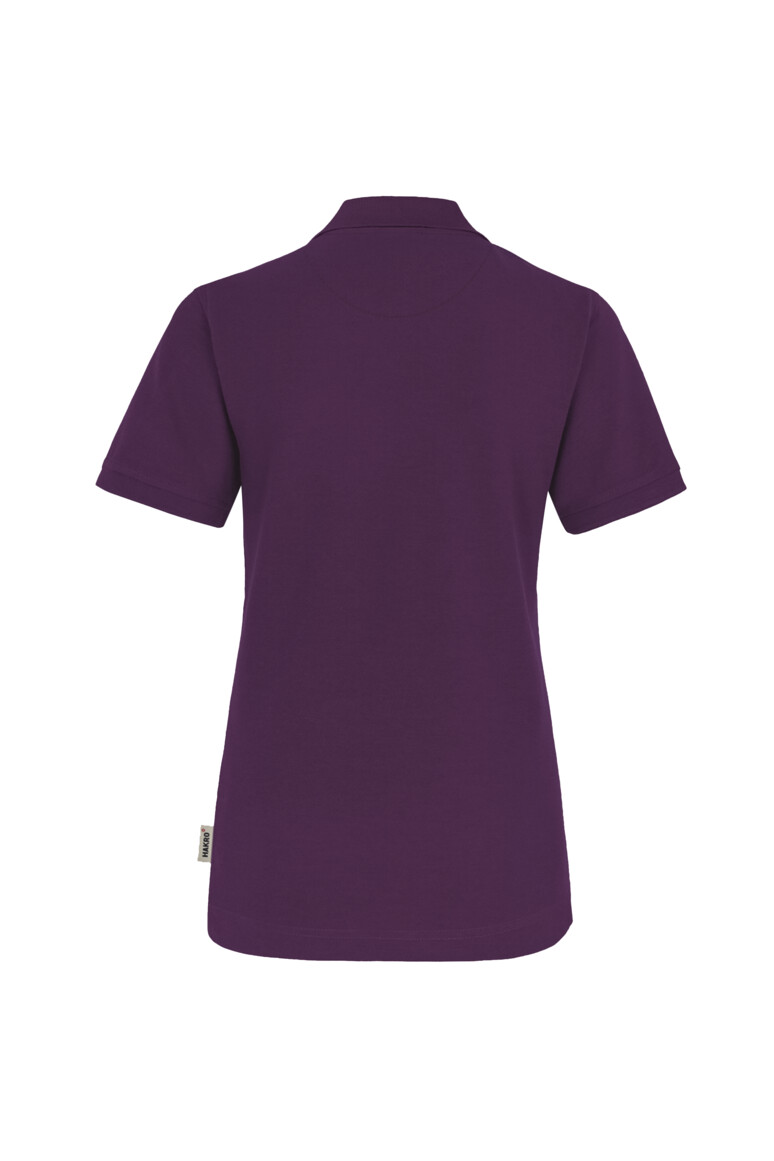 HAKRO 216 Damen Poloshirt MIKRALINAR® in Aubergine, Größe 6XL
