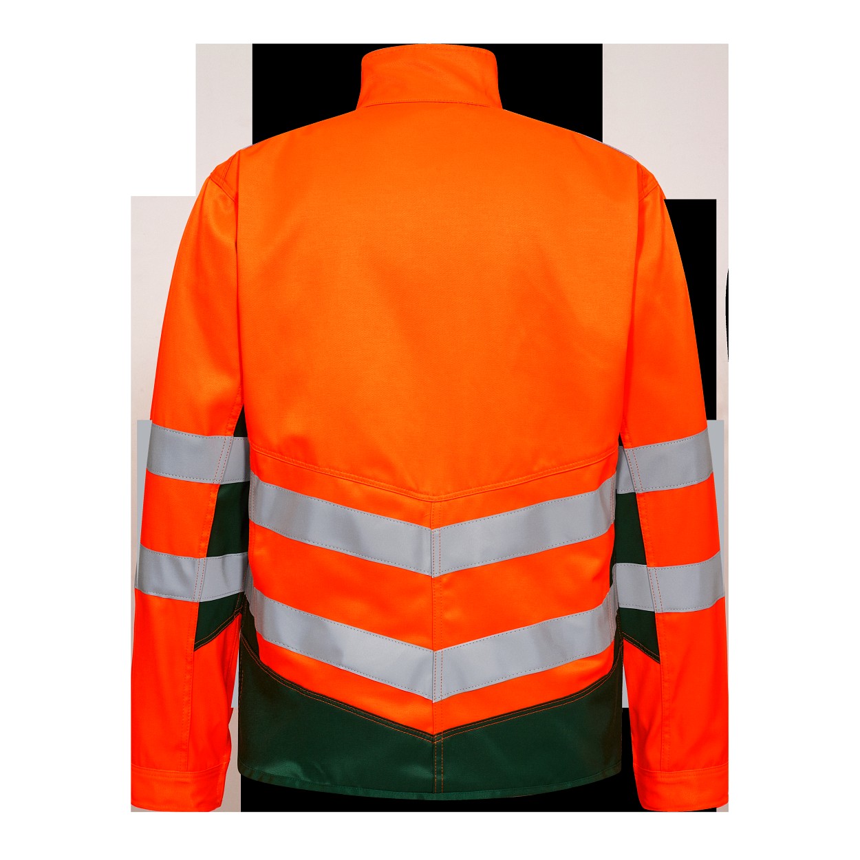 ENGEL Safety Light Arbeitsjacke in Orange/Grün, Größe XS