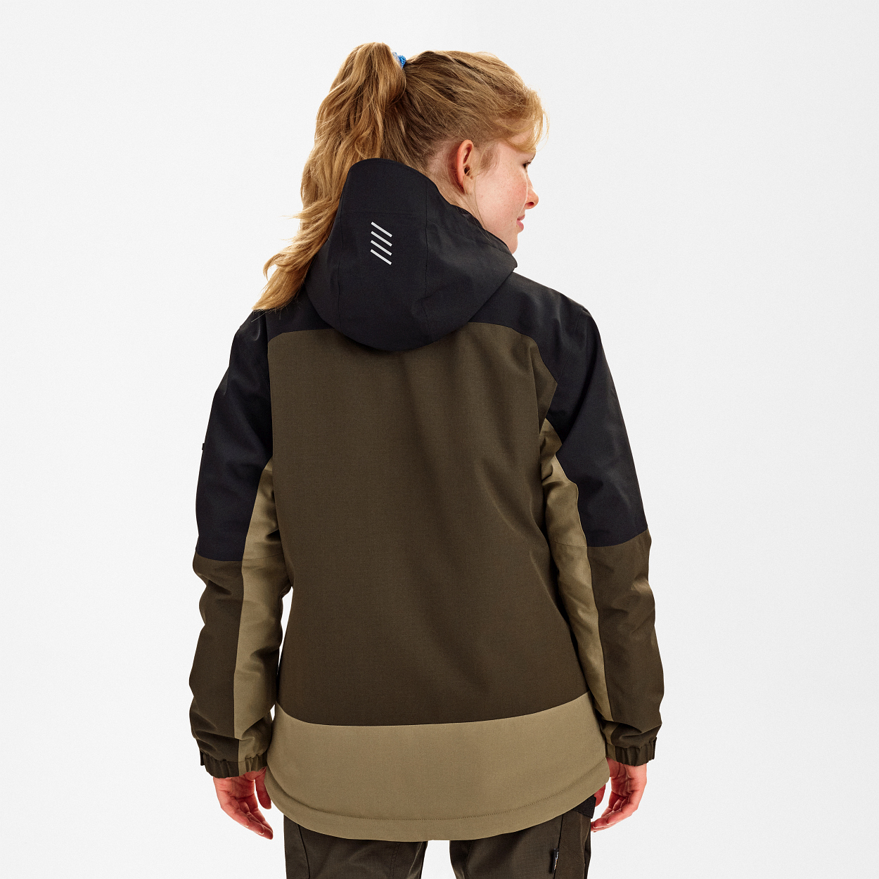 ENGEL Entire Damen Winterjacke in Forest Green/Schwarz, Größe XS