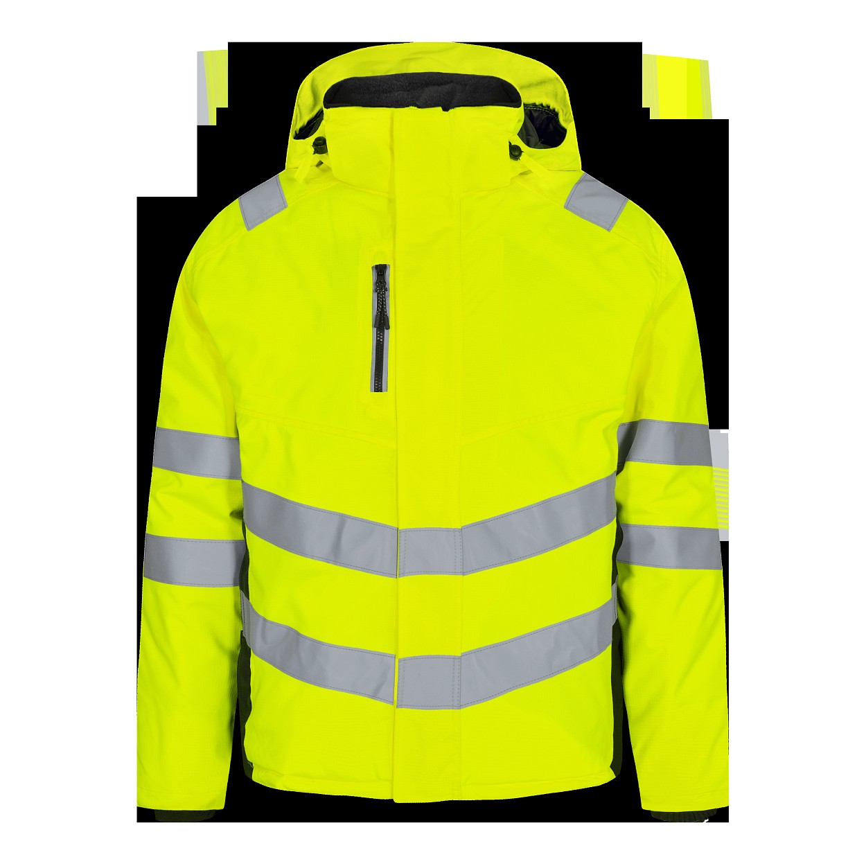 ENGEL Safety Winterjacke in Gelb/Schwarz, Größe XS