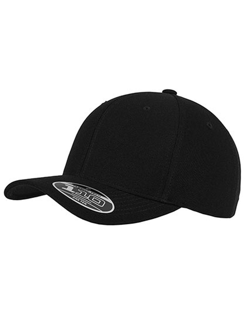 FLEXFIT Cool & Dry Mini Piqué in Black, Größe One Size