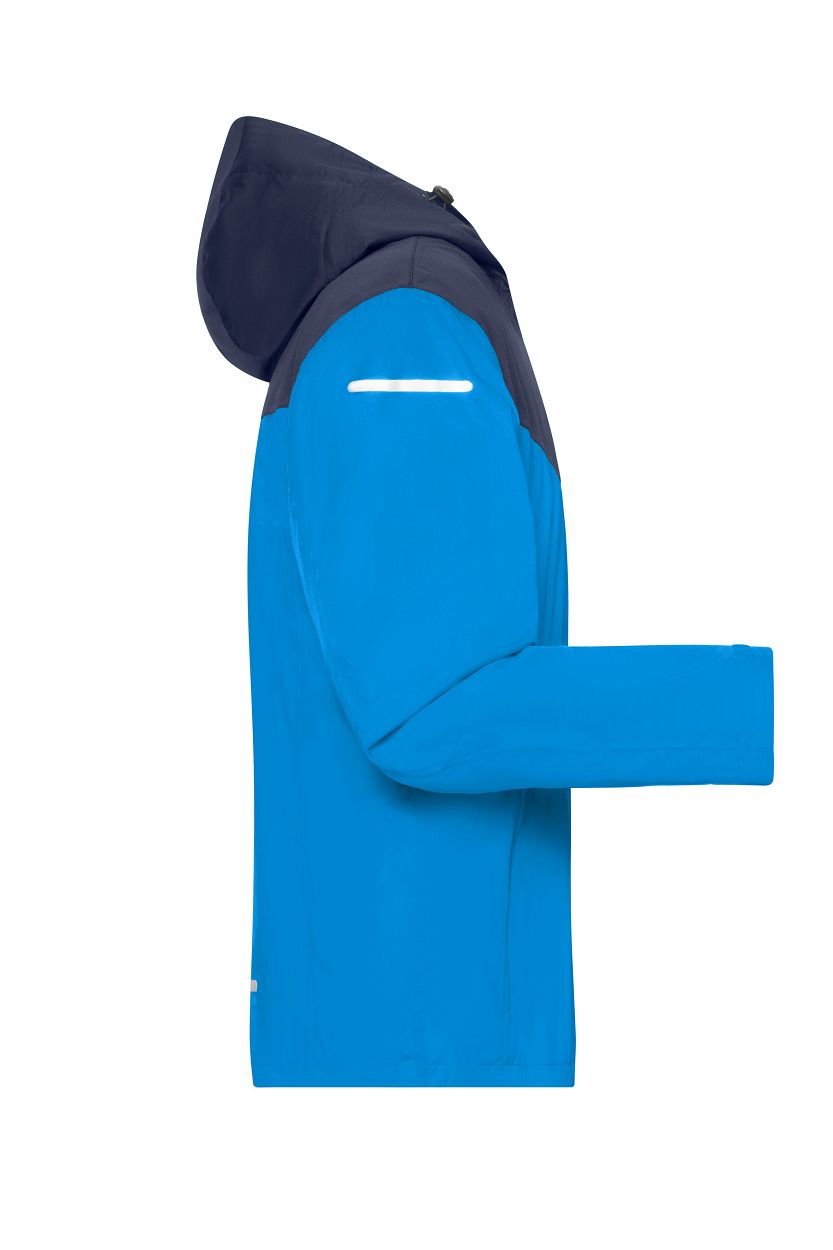 Men's Allweather Jacket GRS "JN1180" in Bright-Blue/Navy/Bright-Blue, Größe 3XL - Daiber