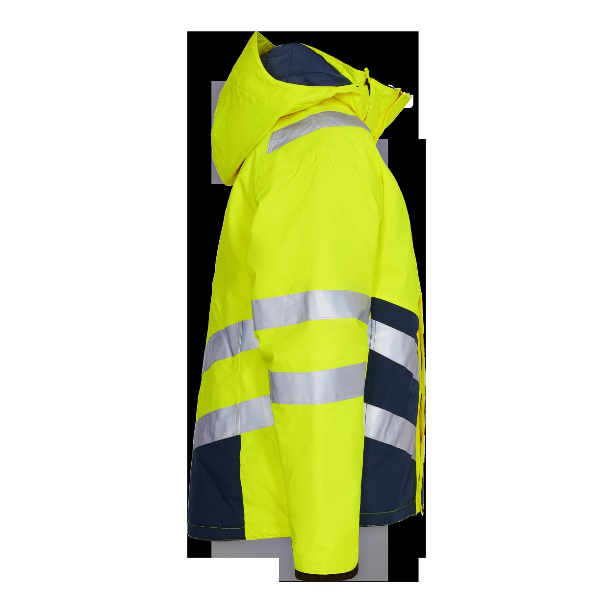 ENGEL Safety Winterjacke in Gelb/Blue Ink, Größe XS